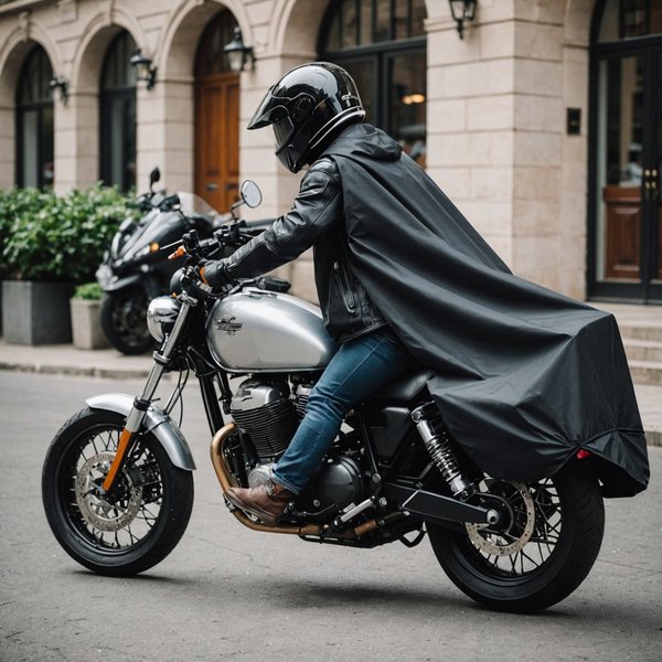 Quels sont les critères pour choisir une housse de protection pour une moto garée en extérieur?