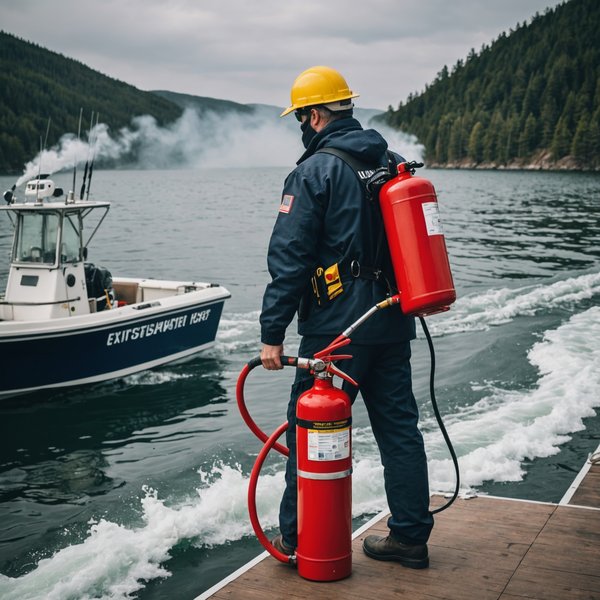 Quels sont les critères pour choisir un extincteur pour un bateau de pêche?
